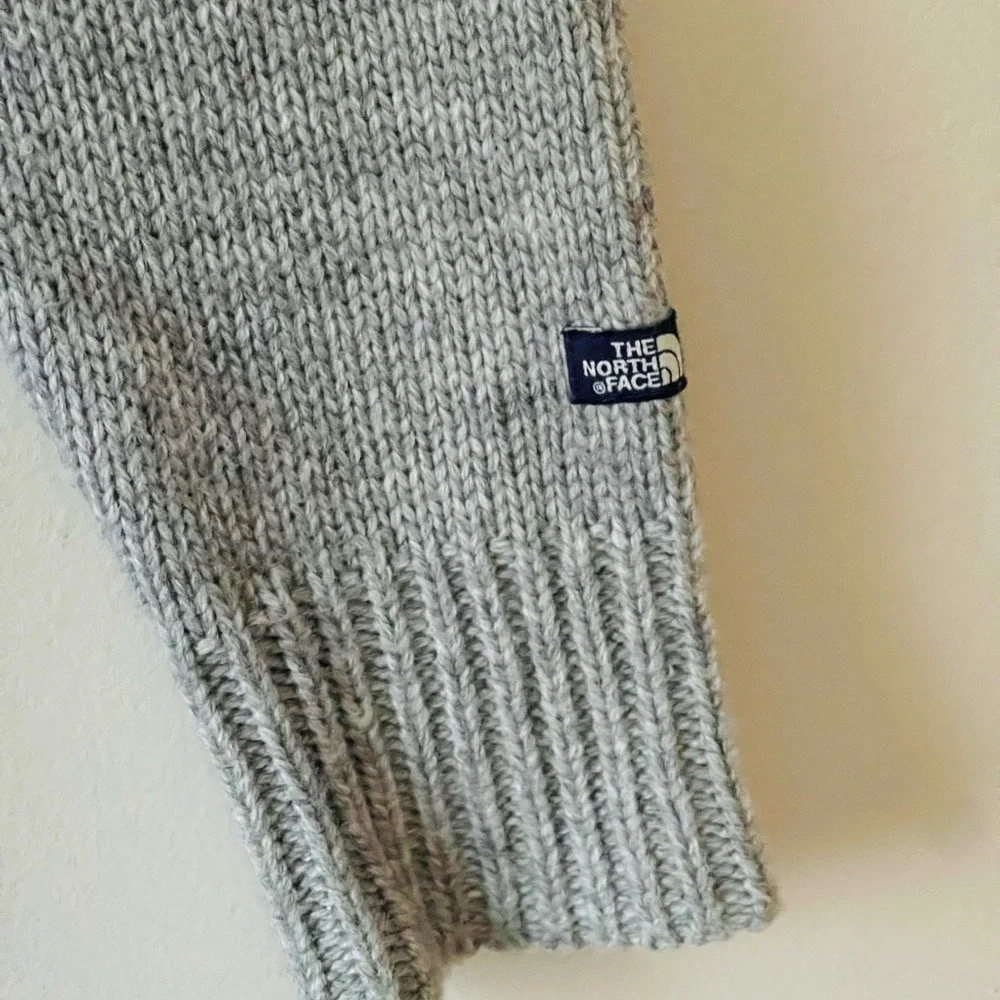 Women's The‎ North Face Wool Blend Front Button Sweater Jacquardigan Cardigan